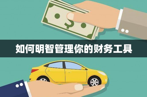 正阳如何明智管理你的财务工具
