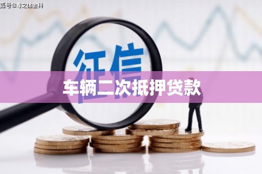 温泉车辆二次抵押贷款