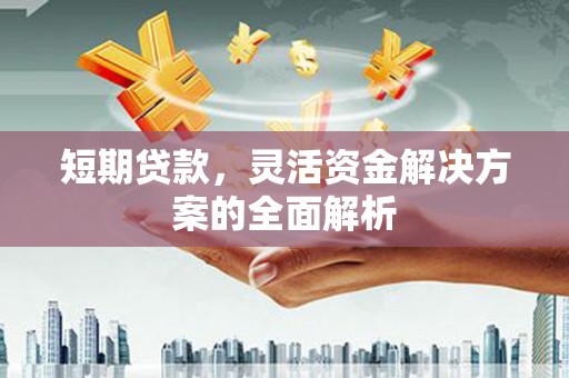 霍山短期贷款，灵活资金解决方案的全面解析