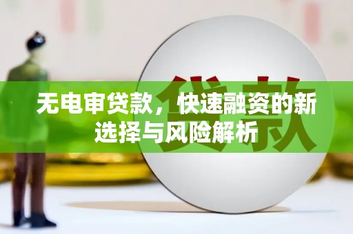 屏南无电审贷款，快速融资的新选择与风险解析