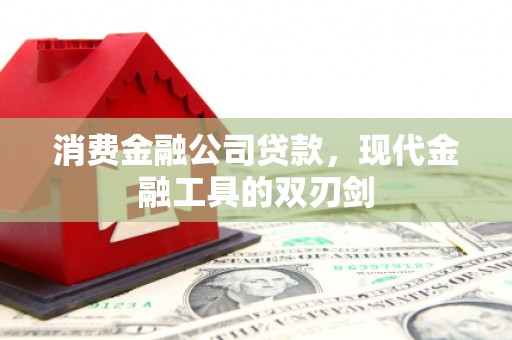 会同消费金融公司贷款，现代金融工具的双刃剑