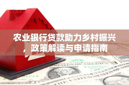 巴青农业银行贷款助力乡村振兴，政策解读与申请指南