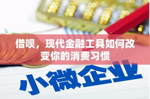 安远借呗，现代金融工具如何改变你的消费习惯