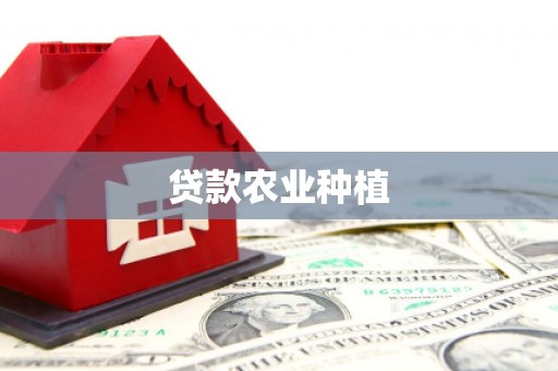 盐山贷款农业种植