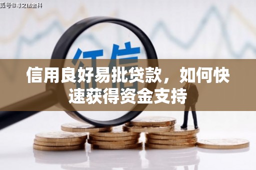 云梦信用良好易批贷款，如何快速获得资金支持