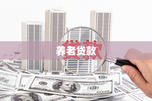 墨江养老贷款