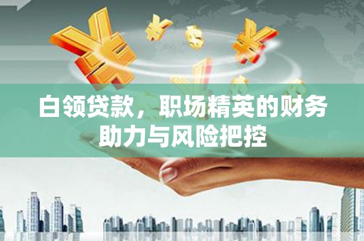 金乡白领贷款,职场精英的财务助力与风险把控 金乡白领贷款,职场精英的财务助力与风险把控